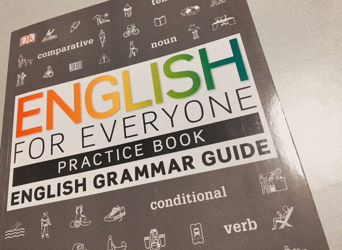 English for everyone grammar guideの問題集を買ってみた。とても分厚い。